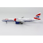 NG Model British Airways 757-200 G-BPEK Union Flag Pause To Remember - Poppy 1:400